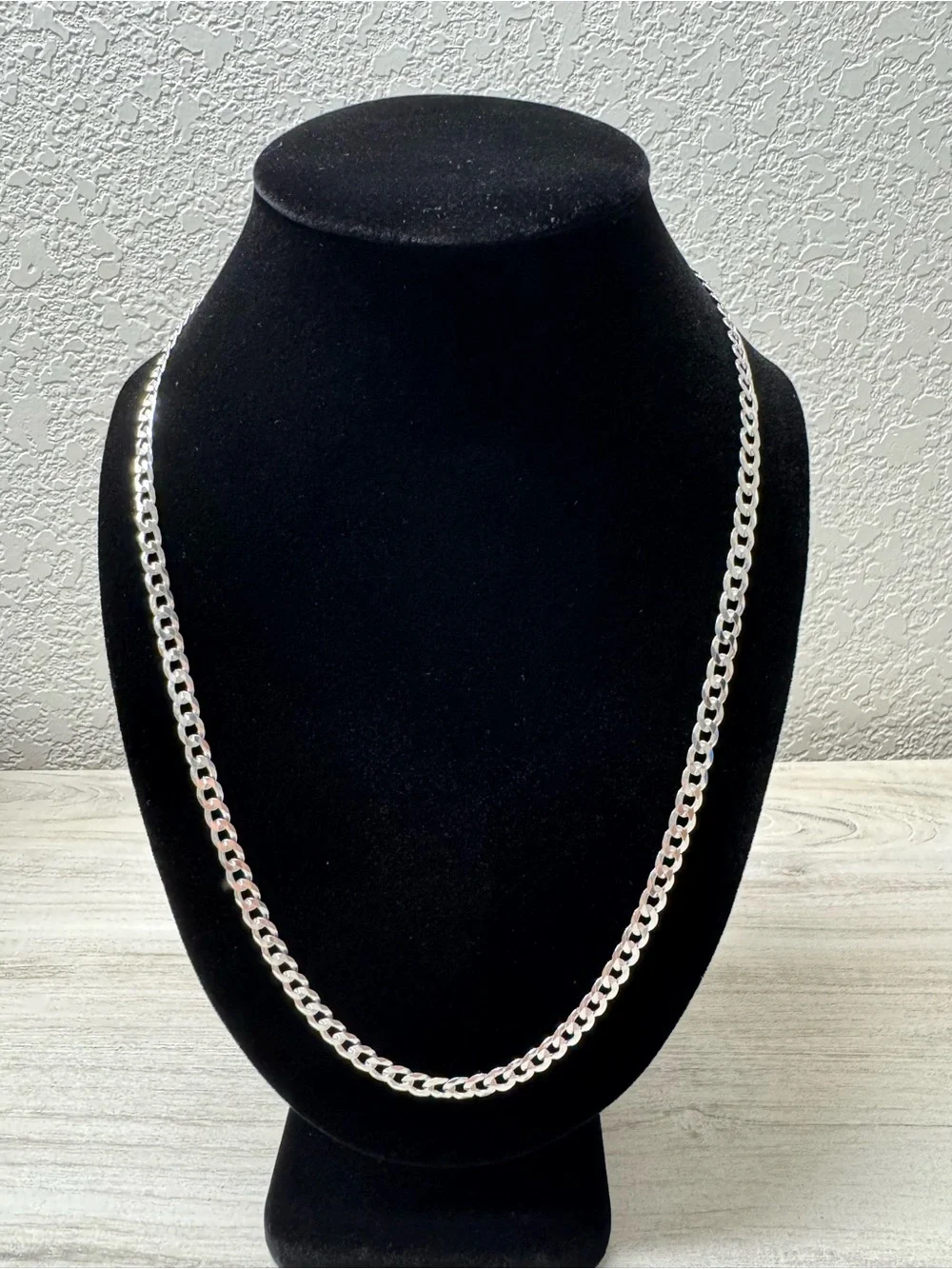 Solid .925 Sterling Silver 5MM Cuban Link - 22